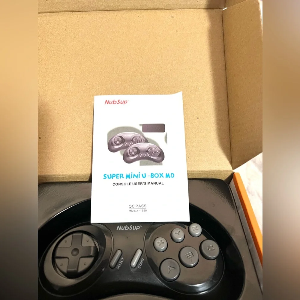 16BIT Mini HD Video Game Box. HDMI Plug & Play Console w/ 2 Wireless Controllers